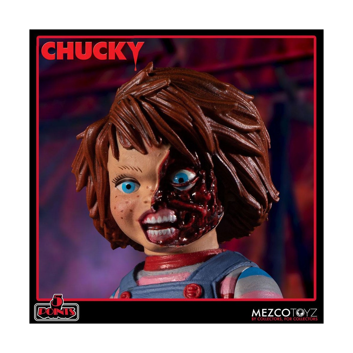 Mezco 5 Puntos - Chucky Deluxe set de figuras - Child's Play