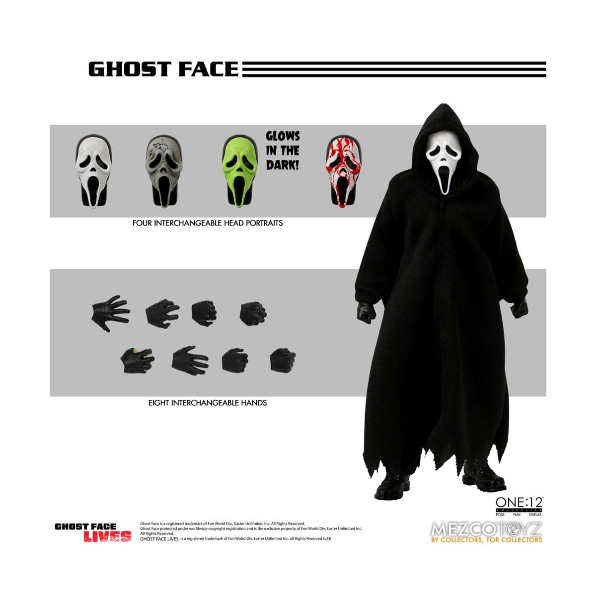 Mezco One 12 - Ghostface Lives - Grito