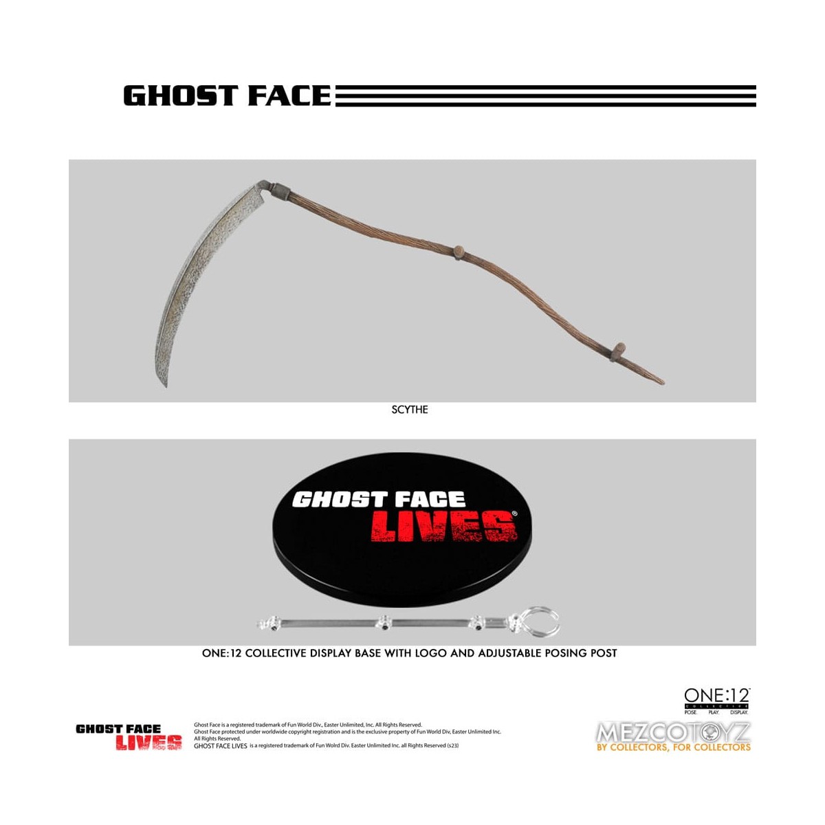 Mezco One 12 - Ghostface Lives - Grito