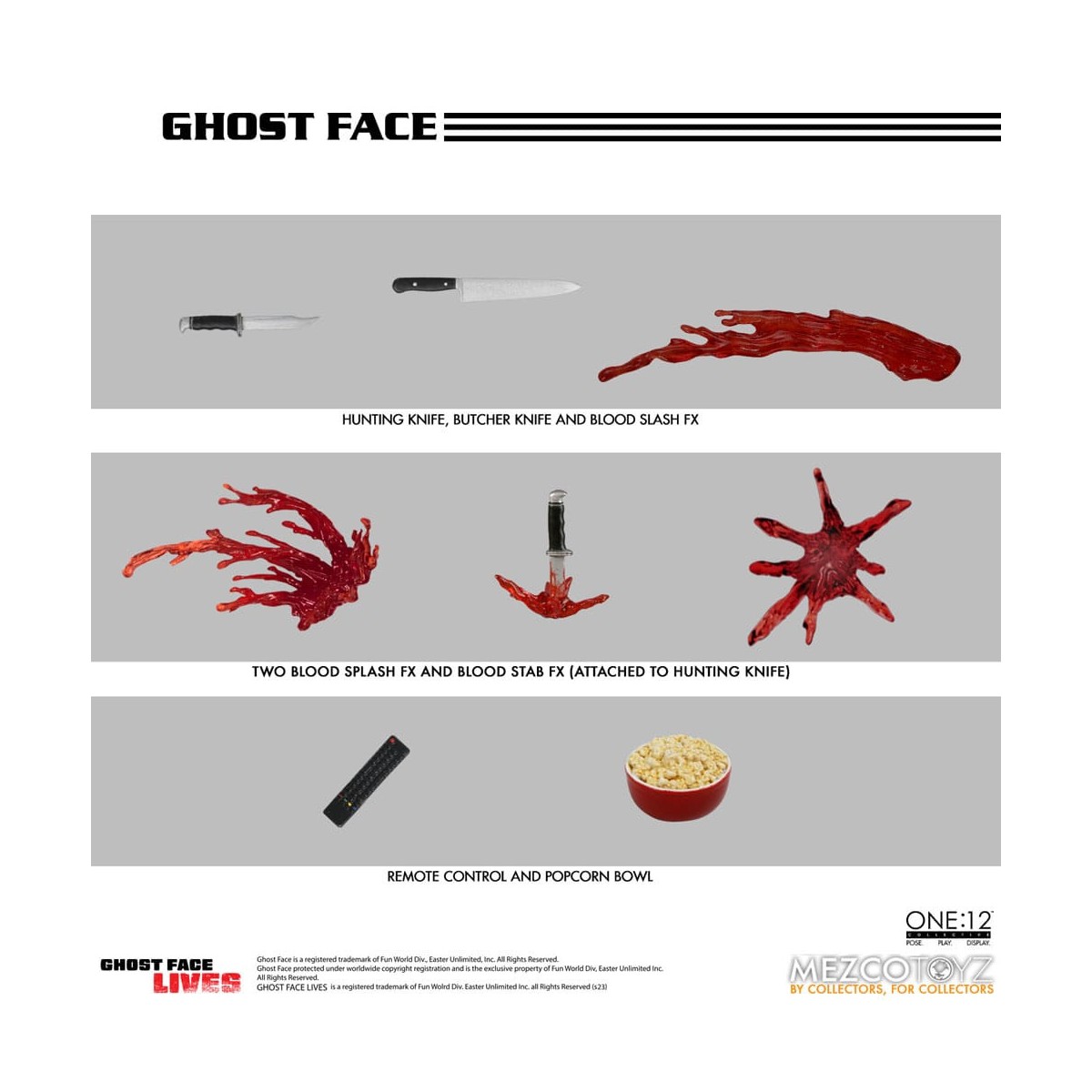 Mezco One 12 - Ghostface Lives - Grito