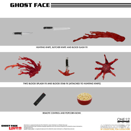 Mezco One 12 - Ghostface Lives - Grito