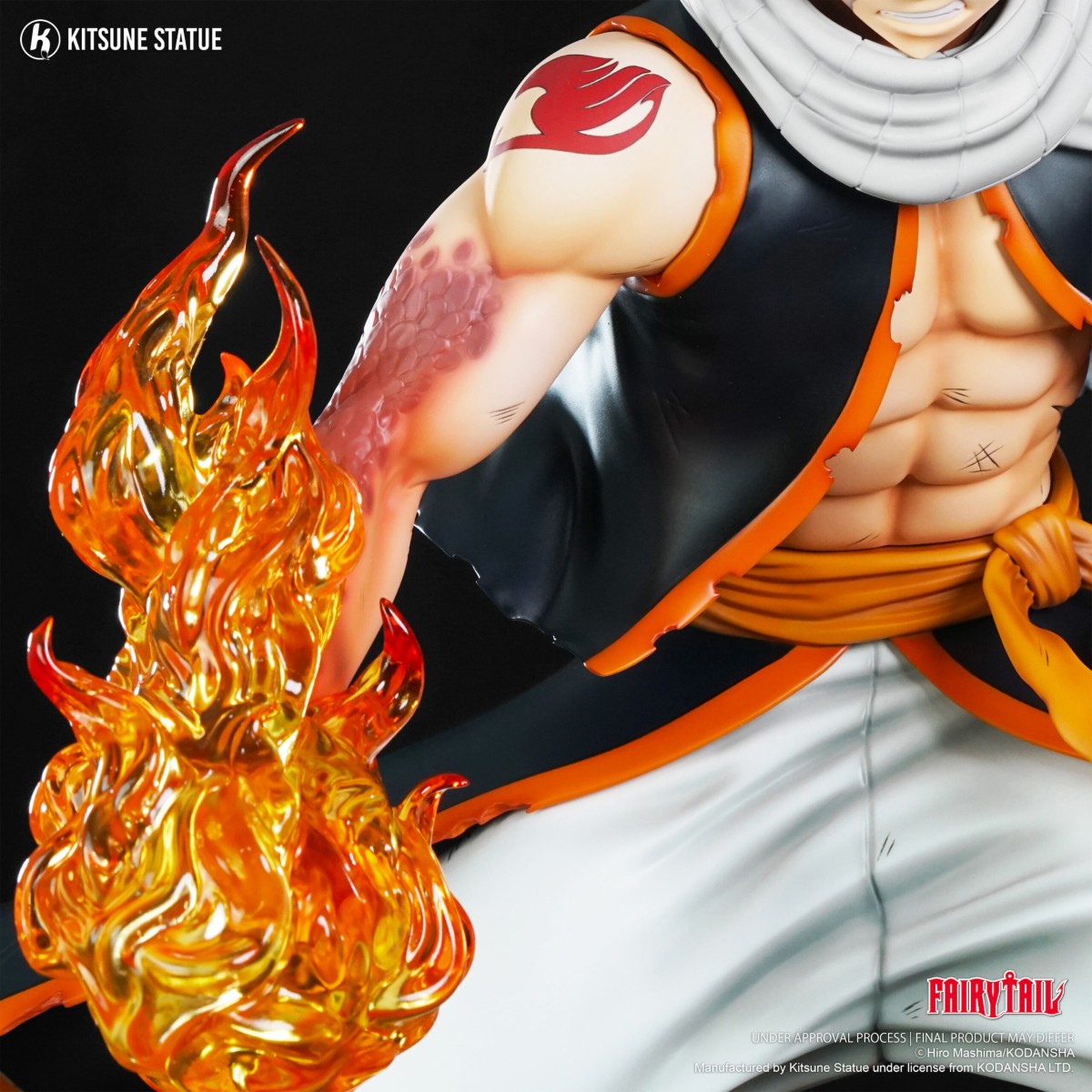 Kitsune - Estatua NATSU 1/4 - Fairy Tail