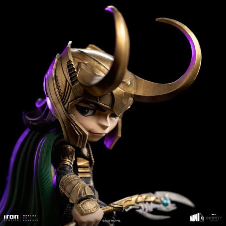 Iron Studios - Marvel La Saga del Infinito - Loki Mini Co.Heroes PVC