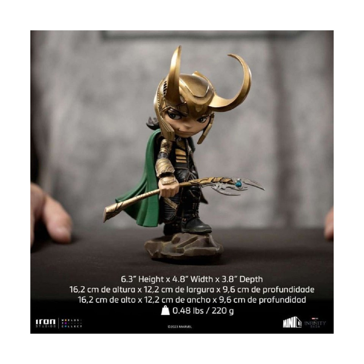 Iron Studios - Marvel La Saga del Infinito - Loki Mini Co.Heroes PVC