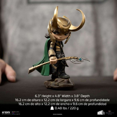 Iron Studios - Marvel La Saga del Infinito - Loki Mini Co.Heroes PVC