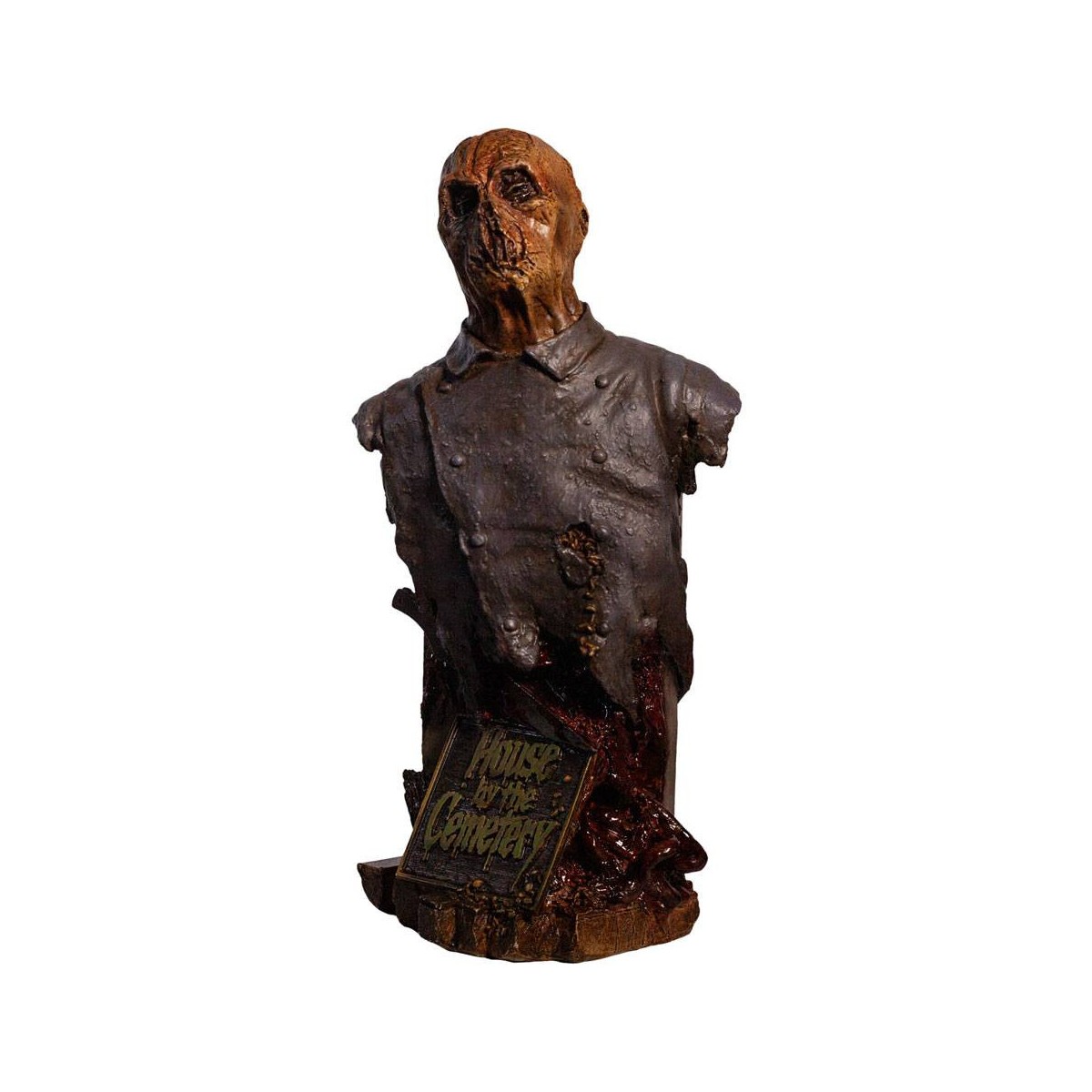 Truco o trato - Casa junto al cementerio - Busto del Dr. Freudstein