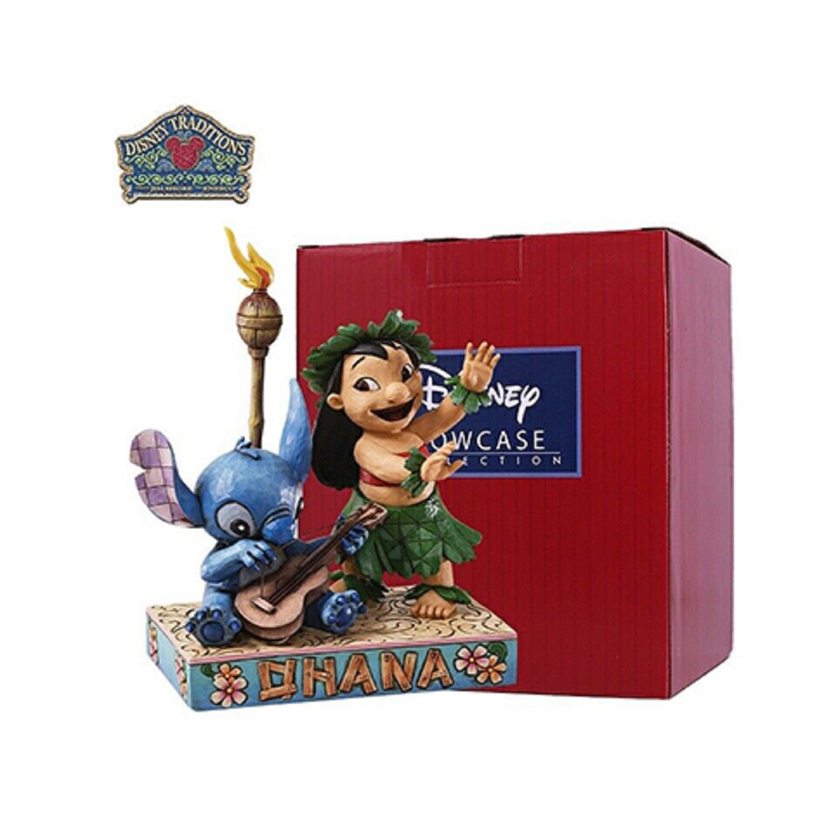 Enesco - Tradición Disney de Jim Shore - Lilo y Stich Ohana