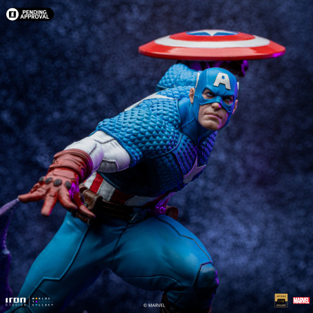 Iron Studios Marvel - Capitán América - Deluxe Art Escala 1/10