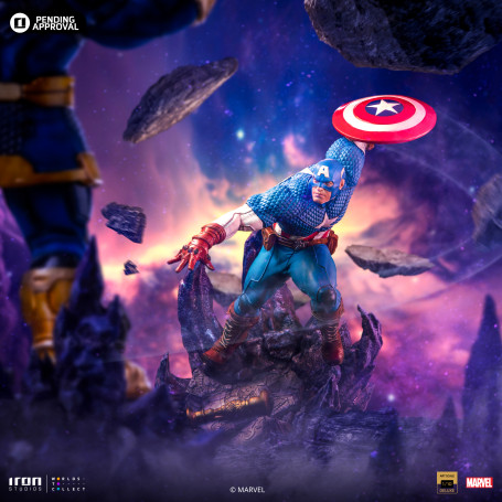 Iron Studios Marvel - Capitán América - Deluxe Art Escala 1/10