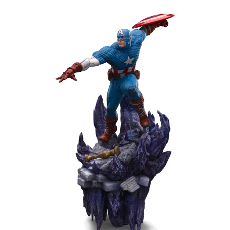 Iron Studios Marvel - Capitán América - Deluxe Art Escala 1/10