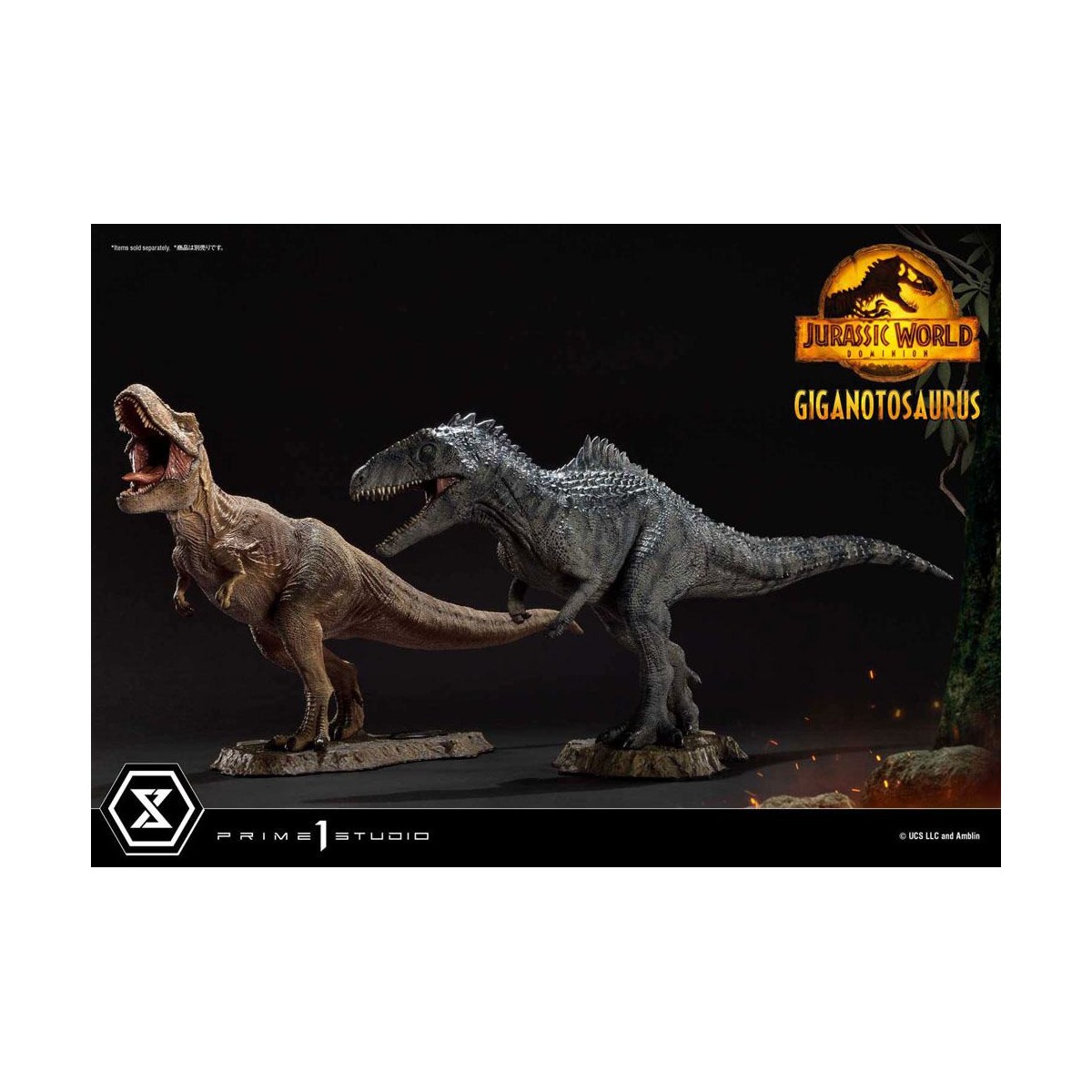 Prime 1 Studio - Jurassic World: El nuevo mundo - Giganotosaurus 1:38 statue
