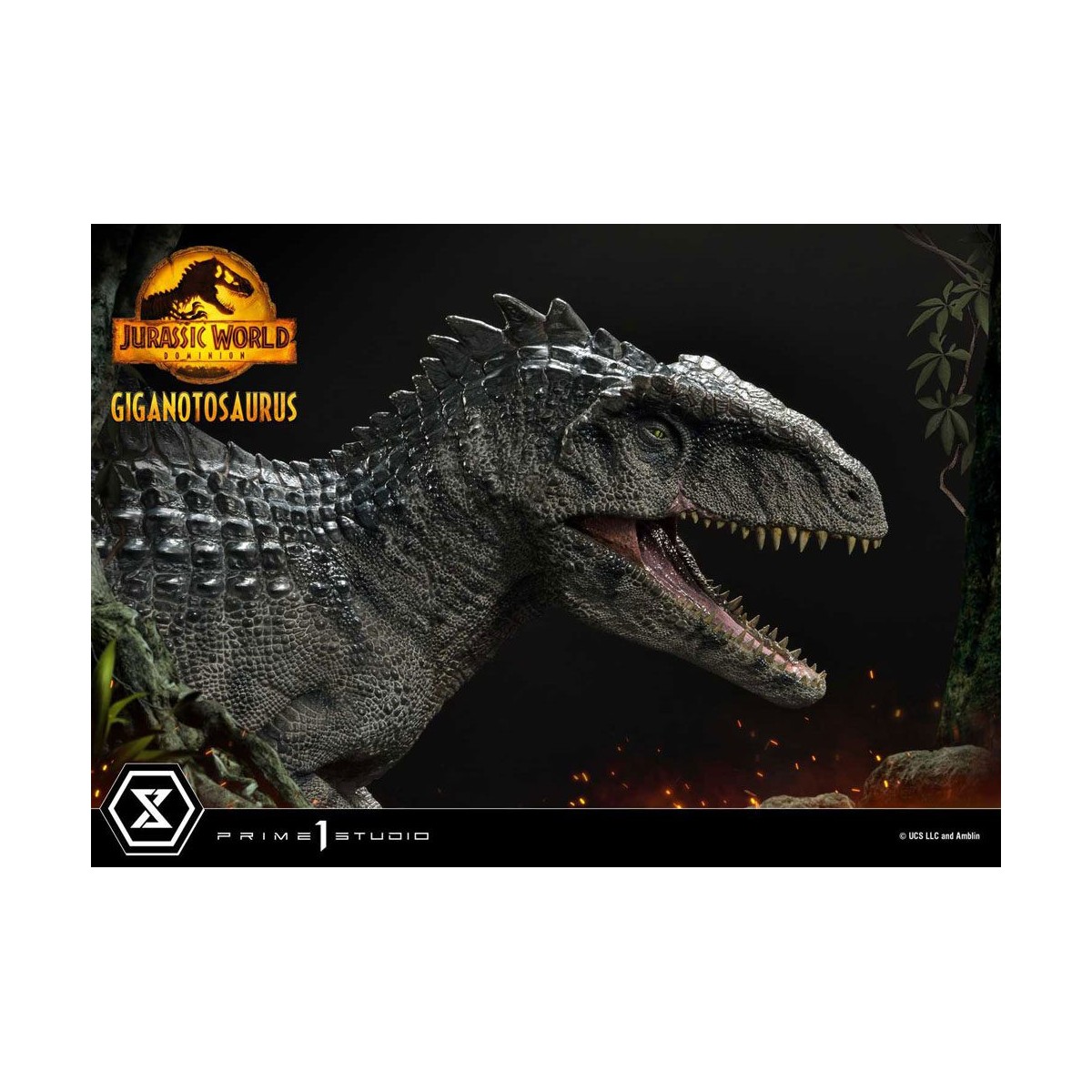 Prime 1 Studio - Jurassic World: El nuevo mundo - Giganotosaurus 1:38 statue