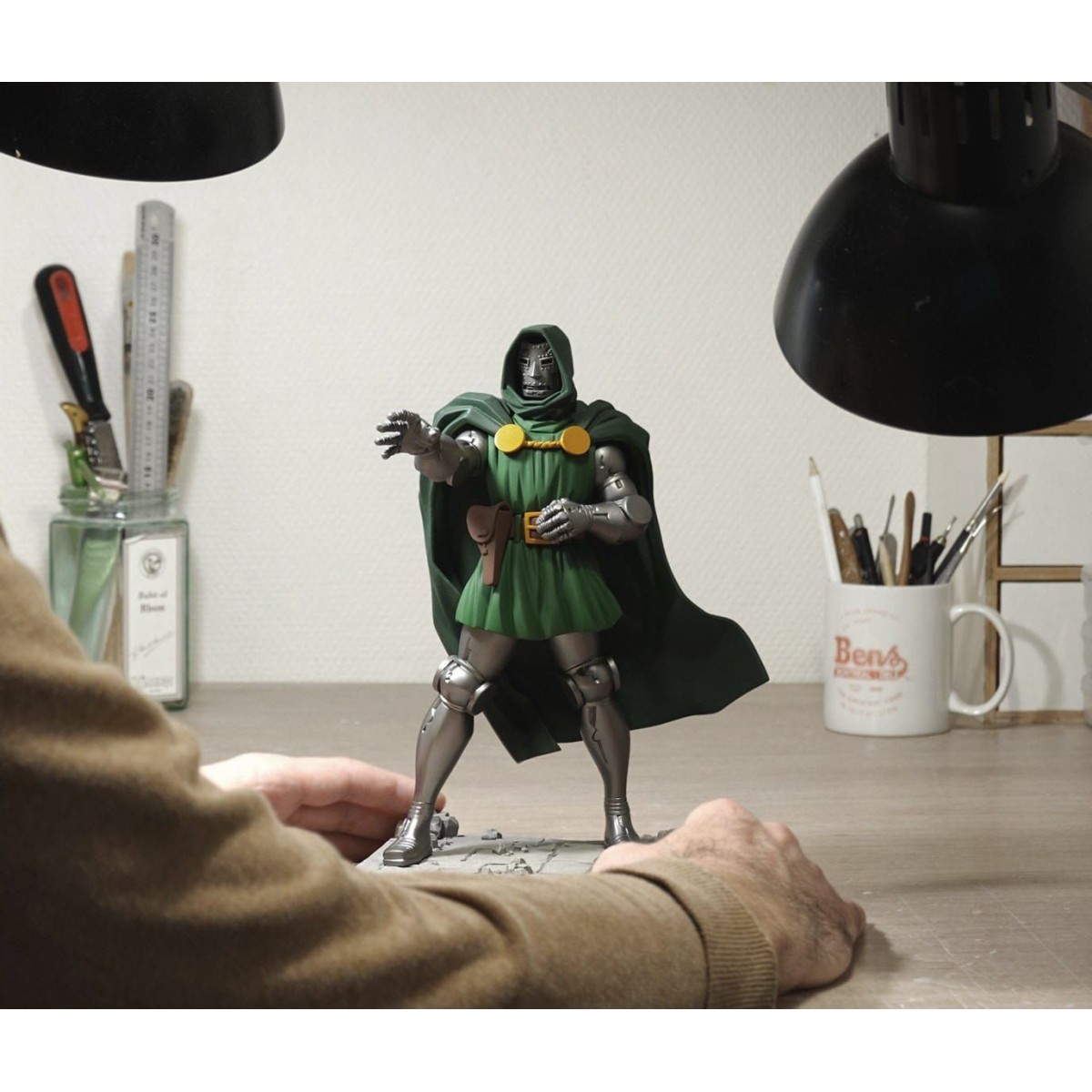 Colección Semic Heritage - Marvel Dr. Doom - Estatua Fatalis 1/8