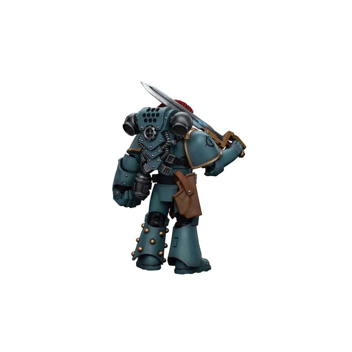 JoyToy Marines Espaciales - Hijos de Horus - MKIV Sargento de Escuadra Táctica con Puño de Poder 1/18 - Warhammer 40K