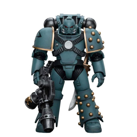 JoyToy Space marines - Sons of Horus - MKIV Tactical Squad Legionary with Flamer 1/18 - Warhammer 40K