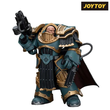 JoyToy Marines espaciales - Hijos de Horus - Legión Praetor en Cataphractii Terminator Armadura 1/18 - Warhammer 40K