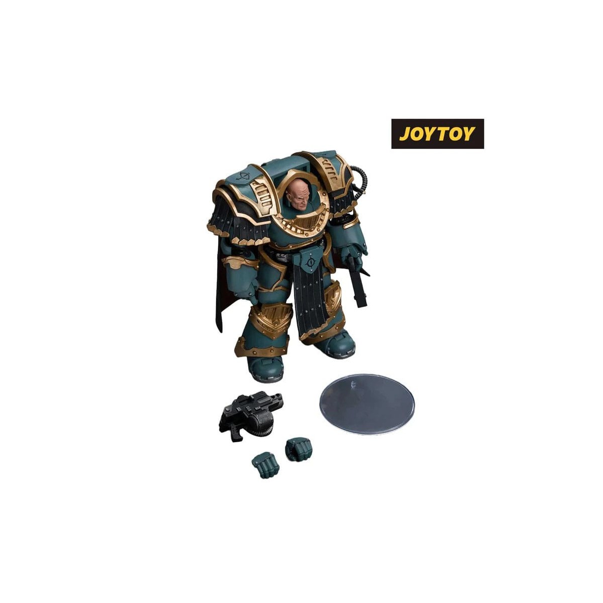 JoyToy Marines espaciales - Hijos de Horus - Legión Praetor en Cataphractii Terminator Armadura 1/18 - Warhammer 40K