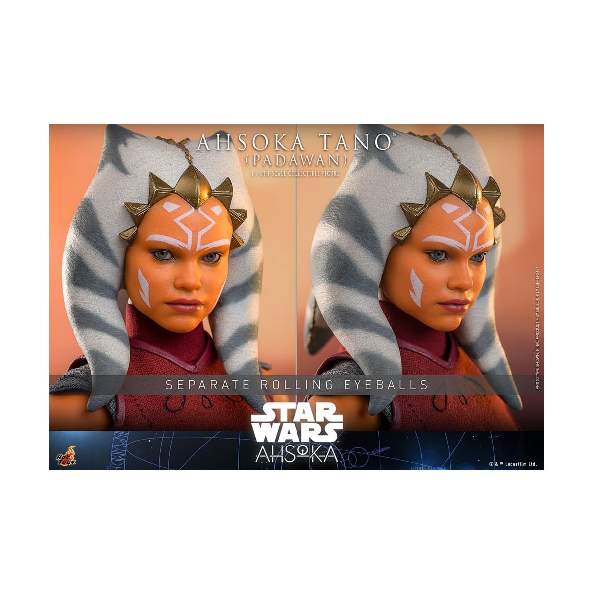 Hot Toys Star Wars - AHSOKA - Ahsoka Tano (Padawan) - 1/6