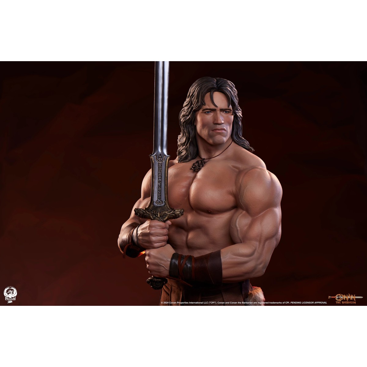 PCS Collectibles - Estatua CONAN a escala 1/2