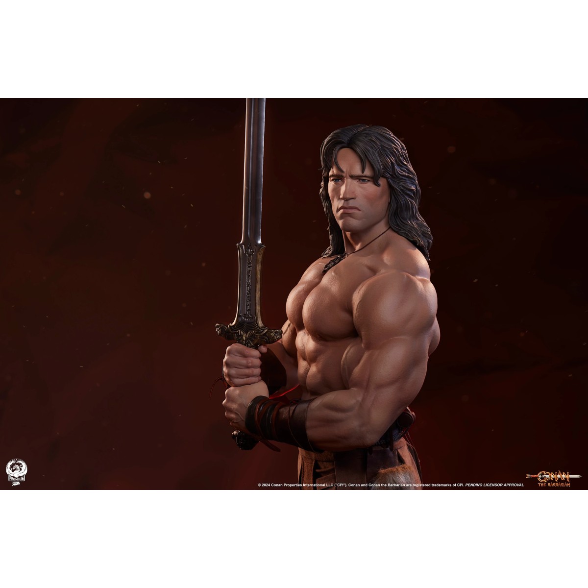 PCS Collectibles - Estatua CONAN a escala 1/2