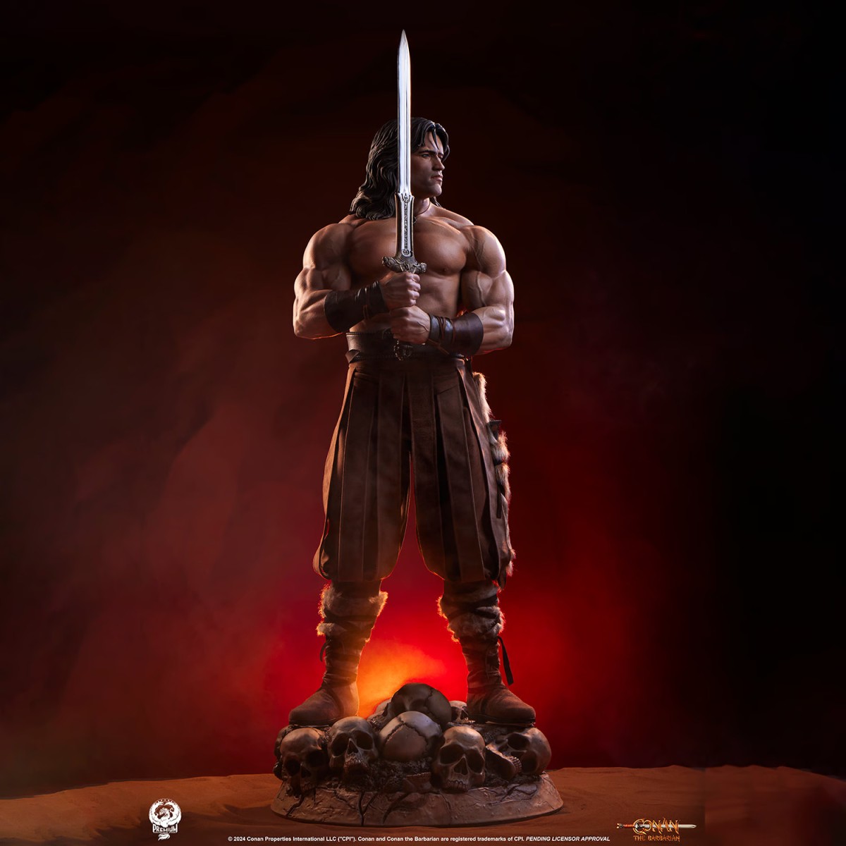 PCS Collectibles - Estatua CONAN a escala 1/2