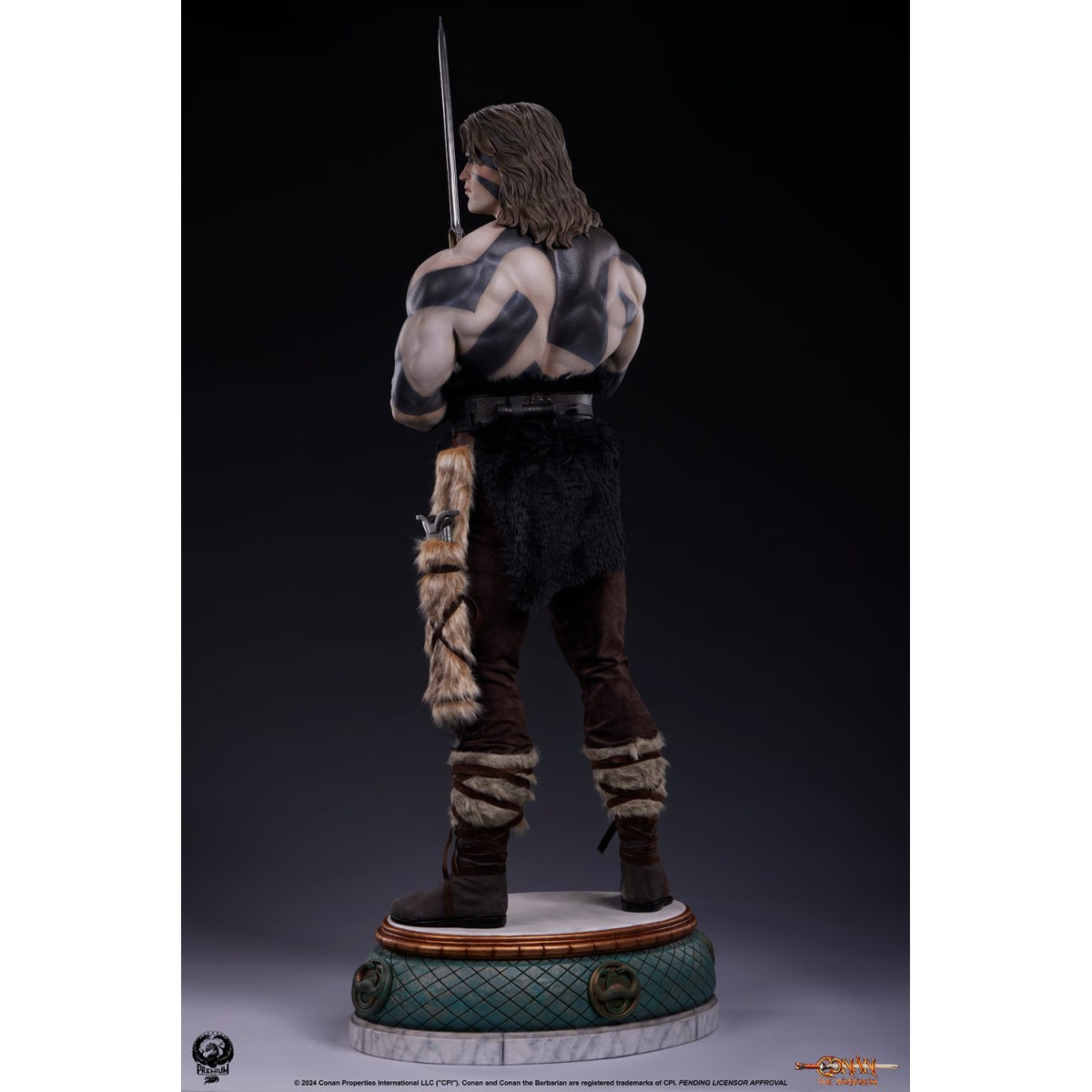 PCS Collectibles - CONAN WARPAINT estatua a escala 1/2