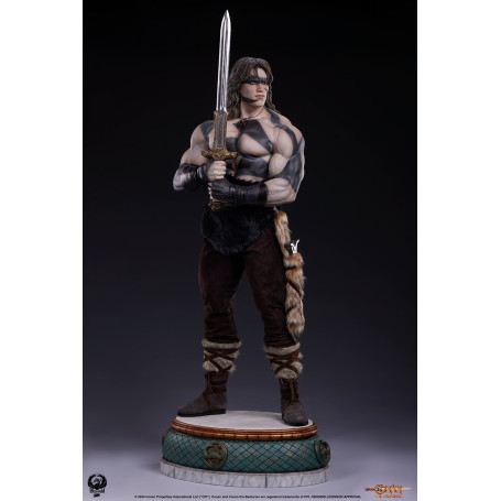 PCS Collectibles - CONAN WARPAINT estatua a escala 1/2