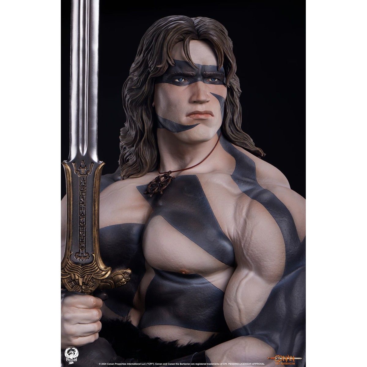 PCS Collectibles - CONAN WARPAINT estatua a escala 1/2