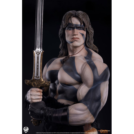 PCS Collectibles - CONAN WARPAINT estatua a escala 1/2