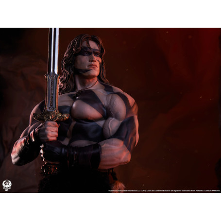 PCS Collectibles - CONAN WARPAINT estatua a escala 1/2