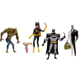 Mc Farlane - DC Multiverso Las Nuevas Aventuras de Batman Ola 1 - Serie de 4 figuras