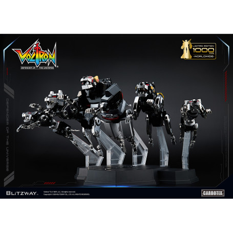 Blitzway - BLACK VOLTRON - Voltron: Defensor del Universo figura de acción Carbotix