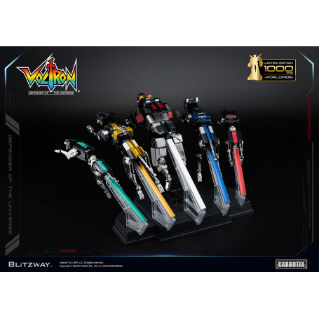 Blitzway - BLACK VOLTRON - Voltron: Defensor del Universo figura de acción Carbotix