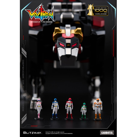 Blitzway - BLACK VOLTRON - Voltron: Defensor del Universo figura de acción Carbotix
