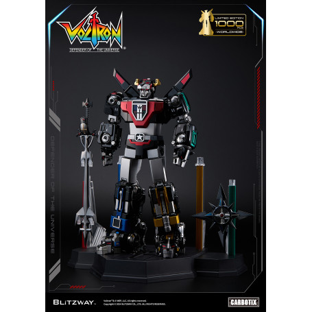 Blitzway - BLACK VOLTRON - Voltron: Defensor del Universo figura de acción Carbotix