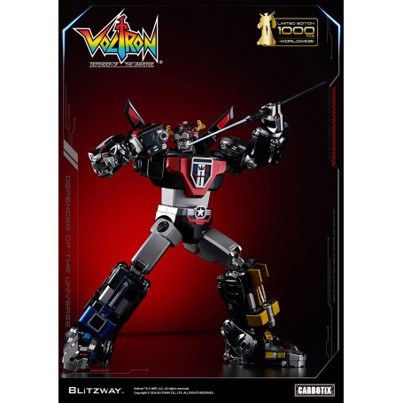 Blitzway - BLACK VOLTRON - Voltron: Defensor del Universo figura de acción Carbotix
