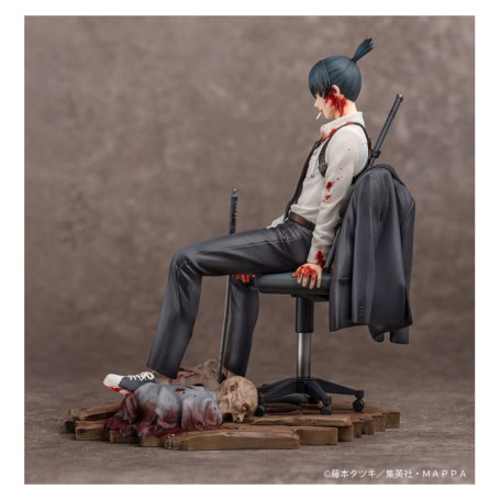 Goodsmile Myethos - Chainsaw Man - Aki Hayakawa estatua de pvc 1/7