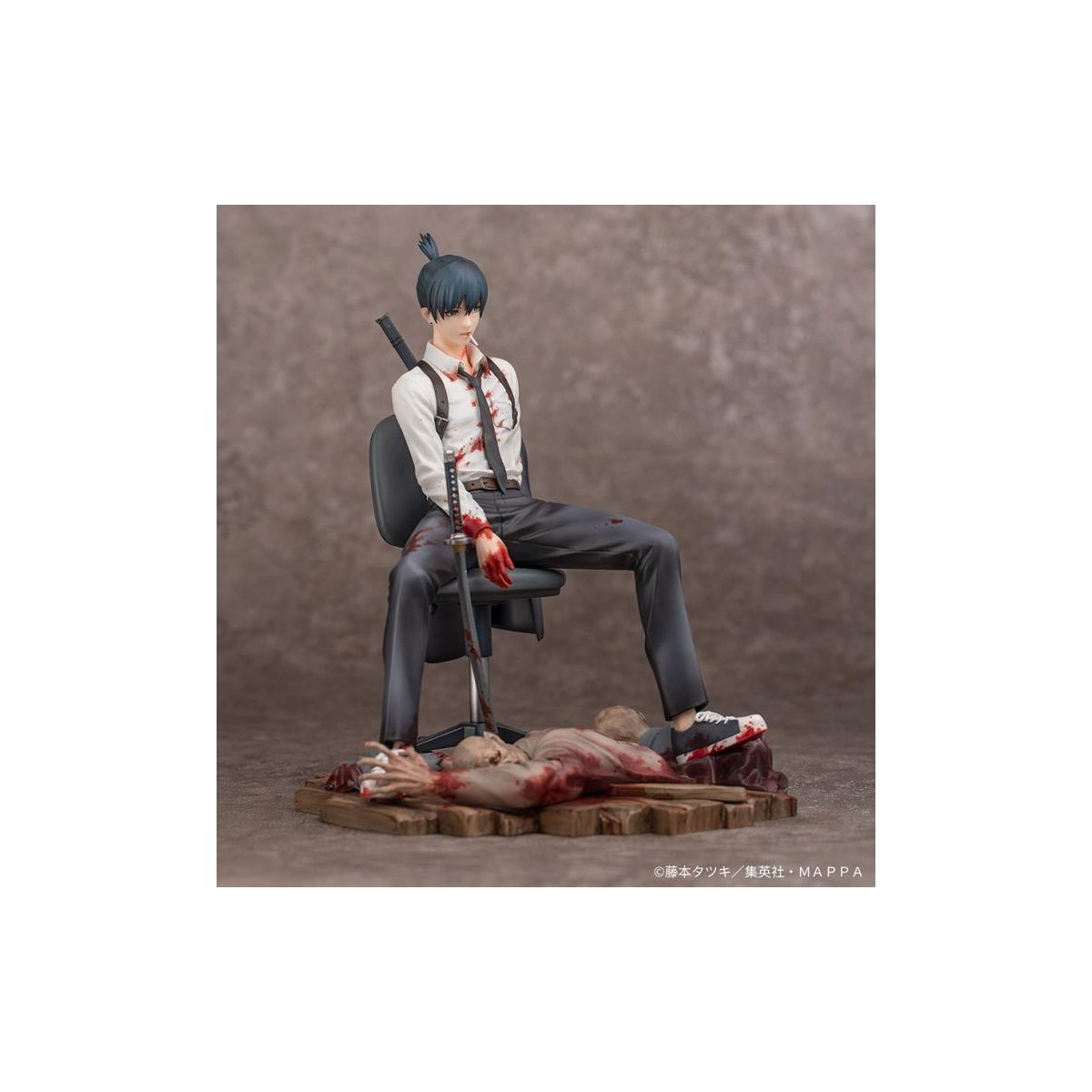 Goodsmile Myethos - Chainsaw Man - Aki Hayakawa estatua de pvc 1/7