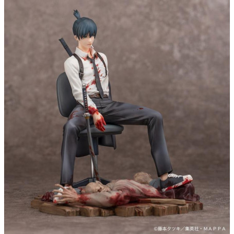 Goodsmile Myethos - Chainsaw Man - Aki Hayakawa estatua de pvc 1/7