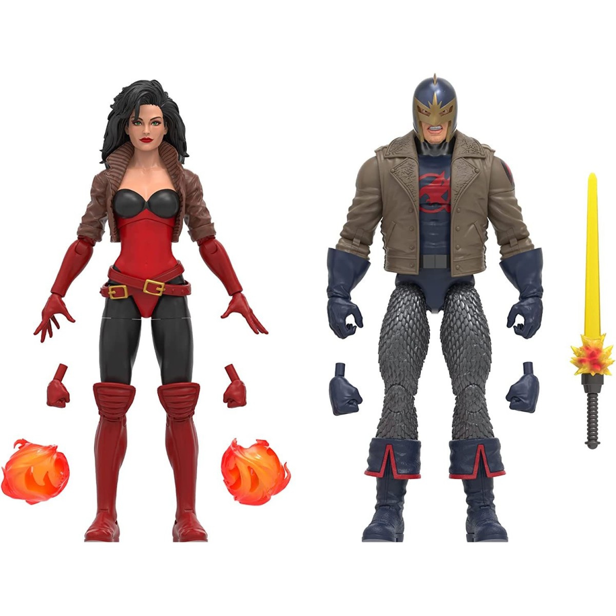 Marvel Legends - BLACK KNIGHT & SERSI - Vengadores: Más allá de los poderosos de la Tierra