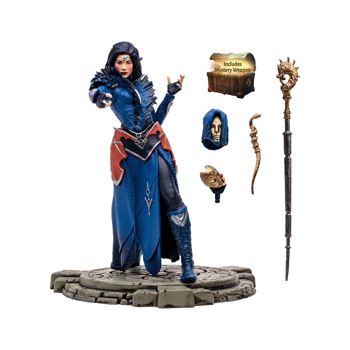 Mc Farlane Blizzard - Diablo IV - Hechicera Versión Común