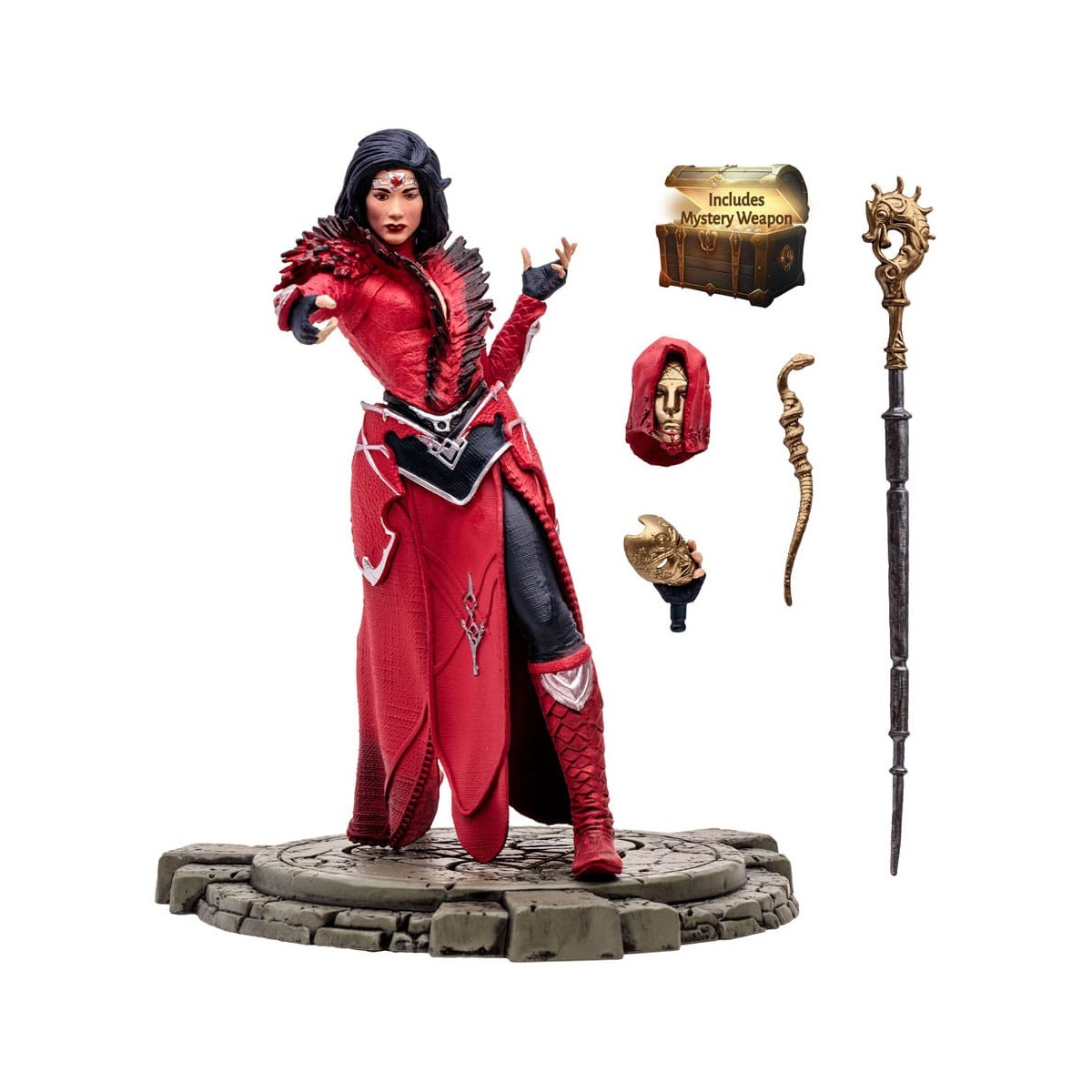Mc Farlane Blizzard - Diablo IV - Hechicera Versión Rara