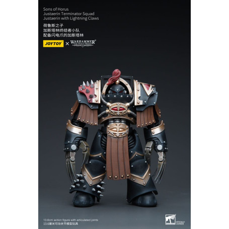 JoyToy - Hijos de Horus - Escuadra Terminator Justaerin - Justaerin con Garras Relámpago 1/18 - La Herejía de Horus