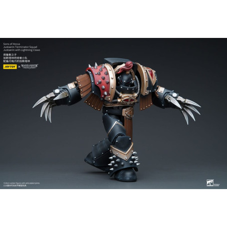 JoyToy - Hijos de Horus - Escuadra Terminator Justaerin - Justaerin con Garras Relámpago 1/18 - La Herejía de Horus