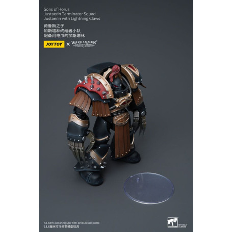 JoyToy - Hijos de Horus - Escuadra Terminator Justaerin - Justaerin con Garras Relámpago 1/18 - La Herejía de Horus