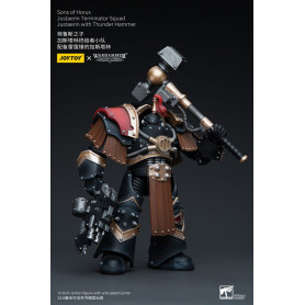 JoyToy - Hijos de Horus - Escuadra Terminator Justaerin - Justaerin con Martillo del Trueno 1/18 - La Herejía de Horus