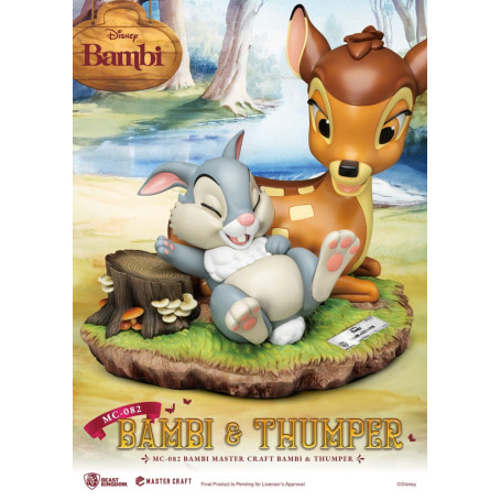Beast Kingdom Disney - Master Craft Bambi & Panpan - Thumper