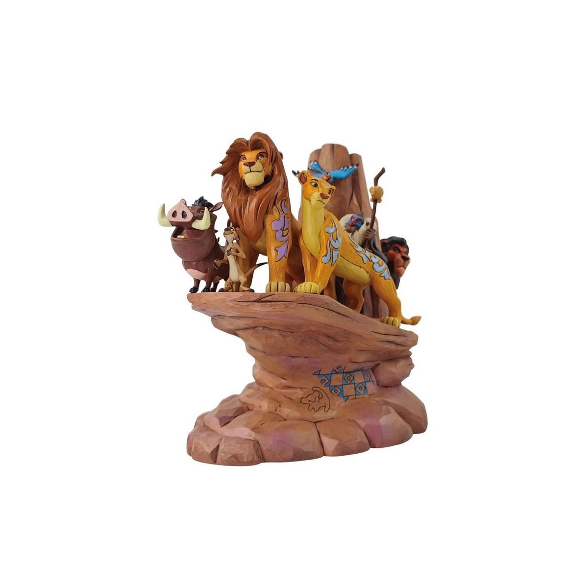 Enesco Disney Tradition by Jim Shore - El Rey León "Tallado en Piedra" - 30 aniversario