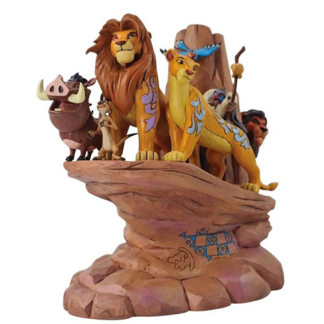 Enesco Disney Tradition by Jim Shore - El Rey León "Tallado en Piedra" - 30 aniversario