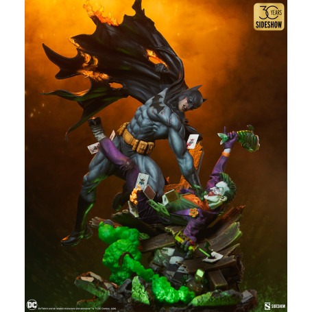 Sideshow 30 años - Dc Comics - Batman vs The Joker: Enemigos Eternos Formato Premium 1/4